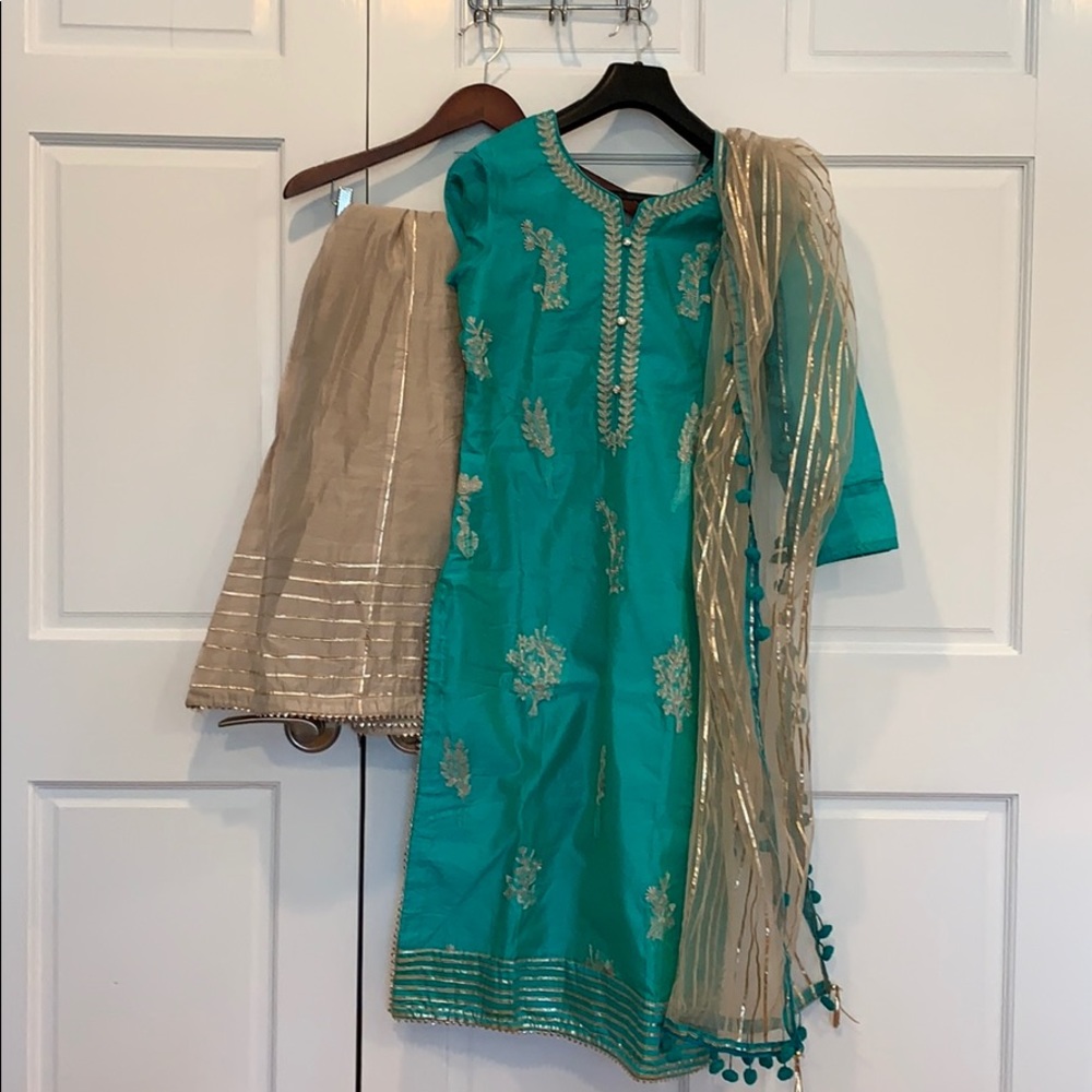 Indian / Pakistani Pallazo/sharara suit